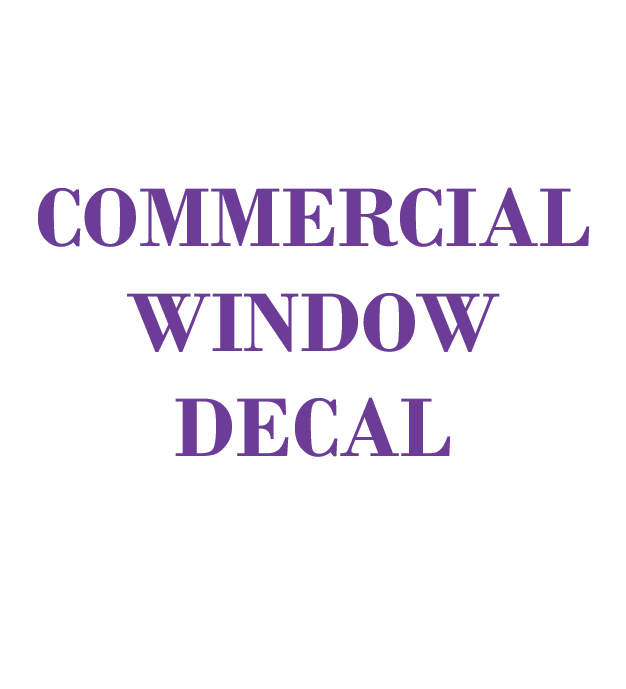 Commercial Window Decals
