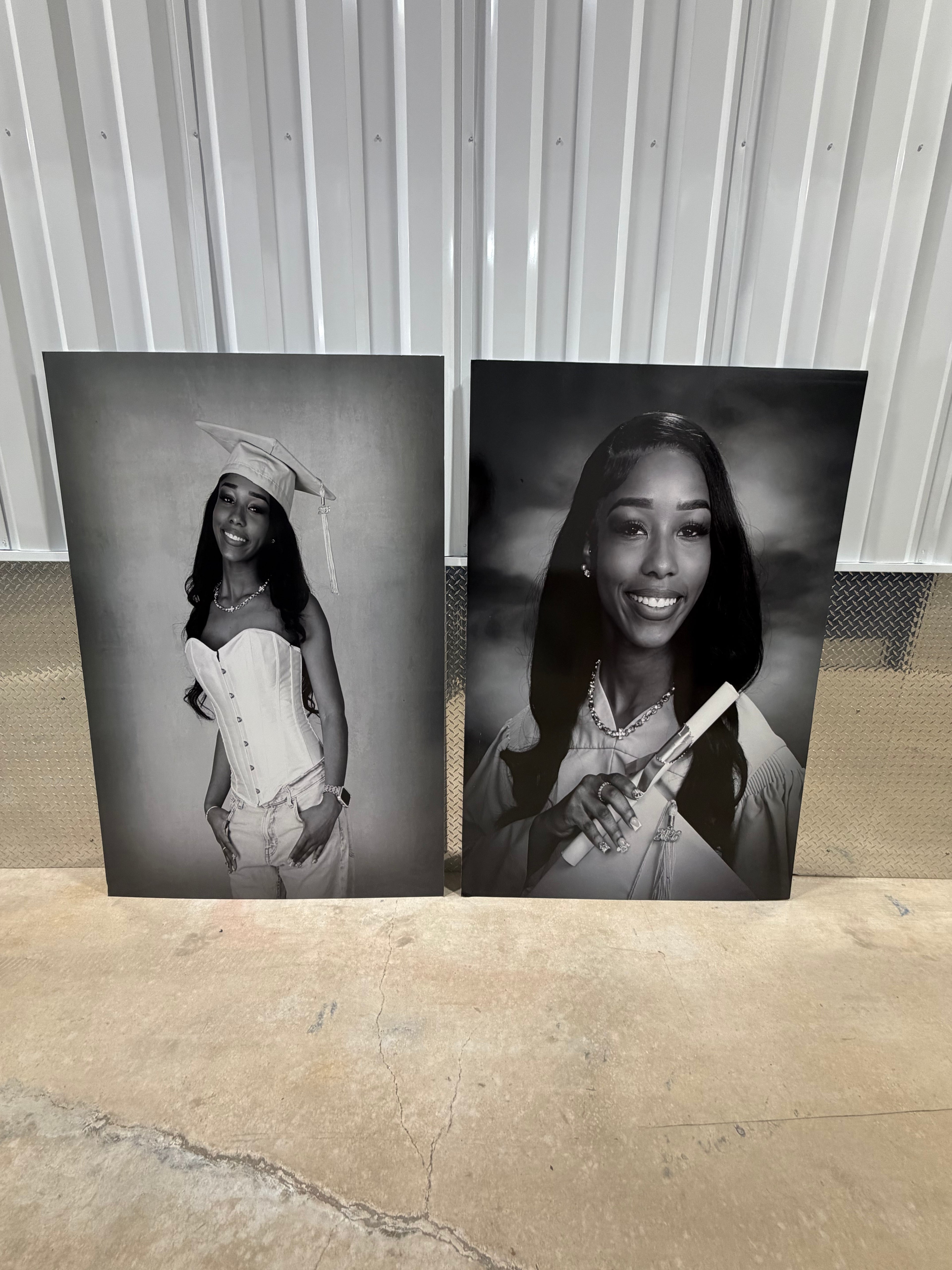 Large Foam Prints Backdrops - Enlarged Pictures