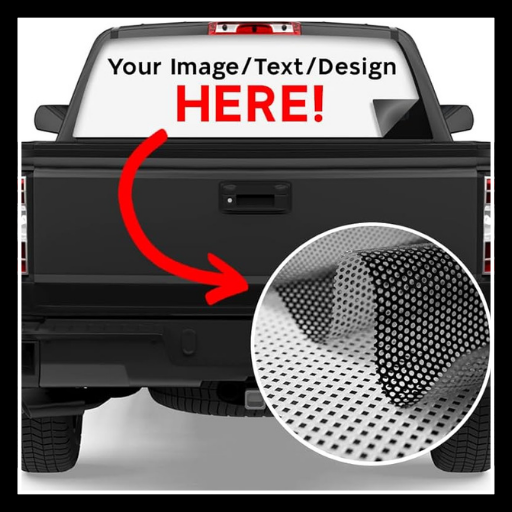 Perforated Window Decals