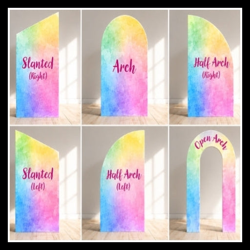 Custom Pre Cut Foam Backdrop – Multiple Shapes Available