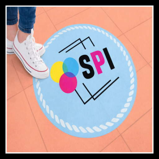 Die Cut Floor Decal